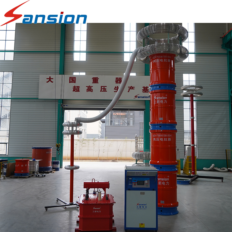 High Voltage Variable Frequency Resonant Test System for AC Withstand Testing of Transformers, Cables, GIS and Substation Equipment