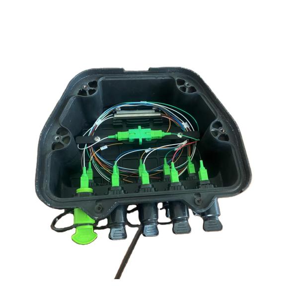 10 noyaux ont pré relié le bâti optique de Polonais de bâti de mur de FAT CTO Box IP67 de fibre