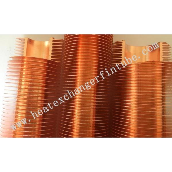 Air Cooler Aluminum 6063 Extruded Fin Tube With Free Middle Ends