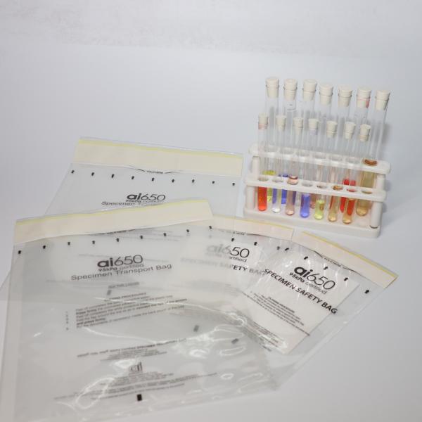 Laboratory Medical Biohazard Specimen Bag LDPE Plastic