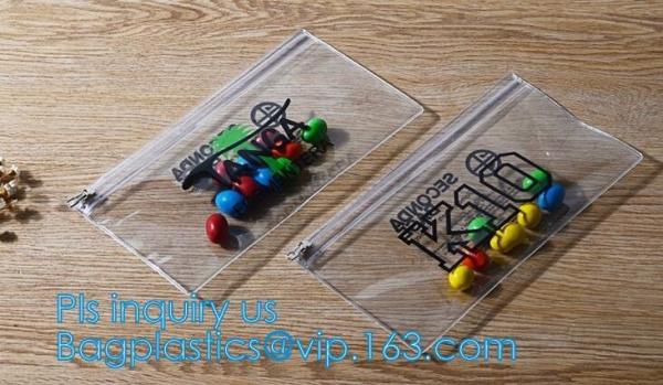 Saco poli de empacotamento para produtos de /Electronic do vestuário/alimento, saco da embalagem do PVC do zíper da escova de dentes, waterp Ziplock dos sacos de plástico