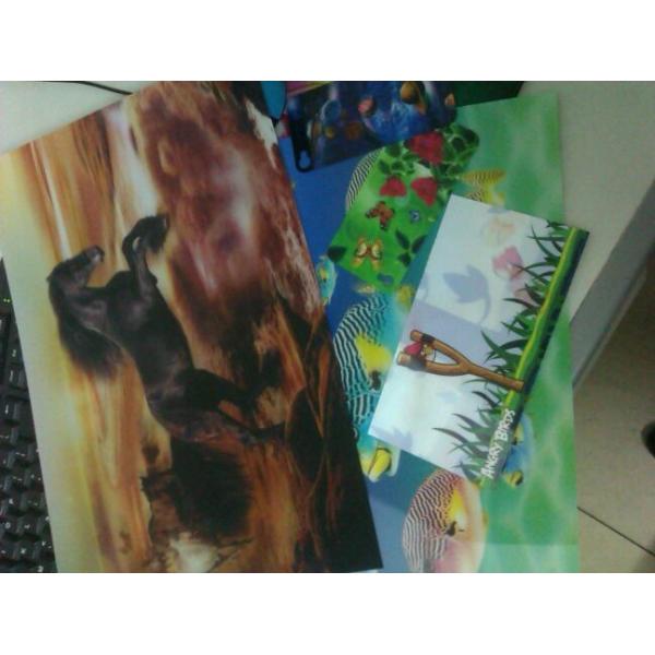 PLASTIC LENTICULAR PET lenticular material plastic sheet 3d business card printing