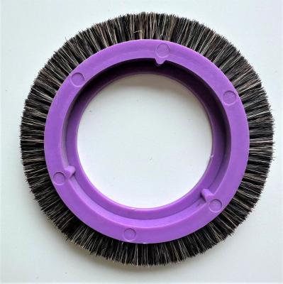 Bruckner Brand Stenter Machin Parts Brush Wheel Purple Body Bristle Brush Pig Hair Small Type