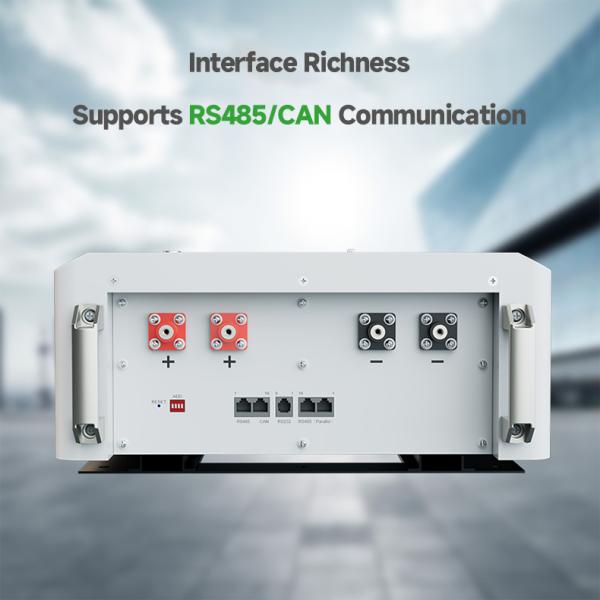 Производительность 48V/51.2V 100Ah 5KW 10KW 20KW солнечная батарея с 10 и RS485 связи