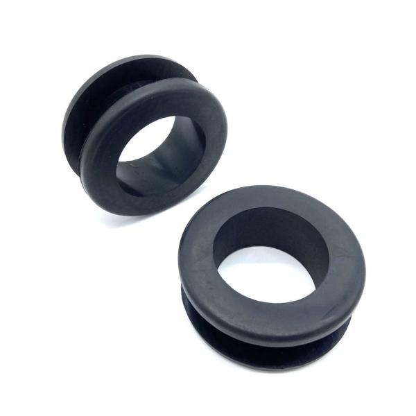 Temperature Range -60°C To 200°C Rubber Grommet With Chemical Resistance