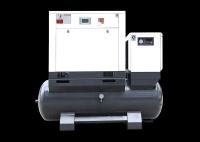7.5kw integrados parafusam o compressor de ar com corte do laser do tanque 300l