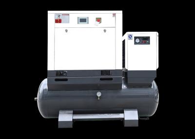 7.5kw Integrated Screw Air Compressor With 300l Tank Laser Cutting