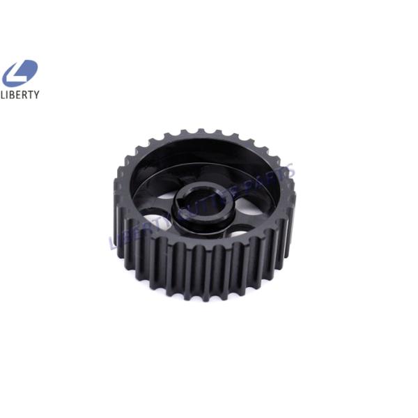 Automatic Cutting Machine Parts 128047 Pulley Gear Black For  Auto Cutter