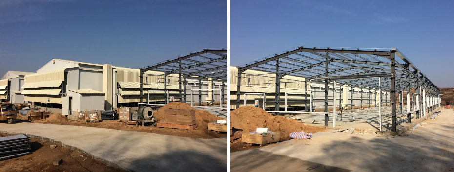 Galvanized Steel Poultry House with Modular/Panelized Design and 30 Years Warranty for Layer Cage Chicken Farming