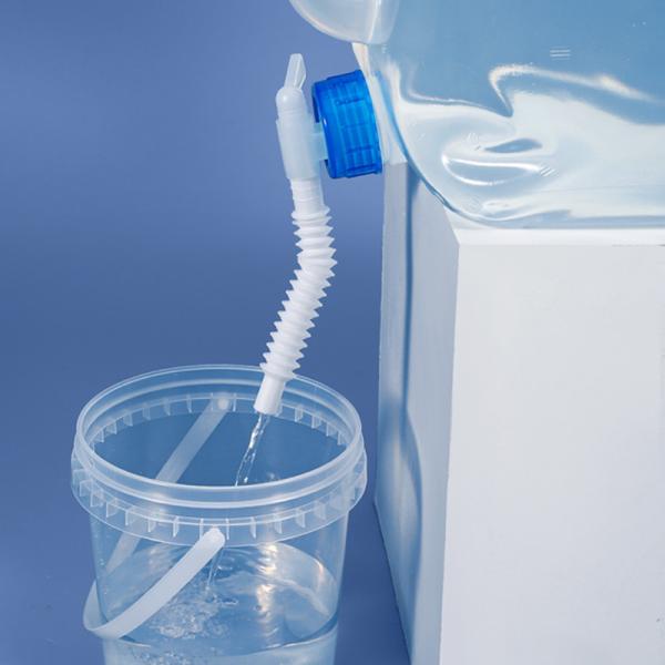 Sac à eau de camping extérieur cubitainer seau en plastique pliable avec taille personnalisée accepté