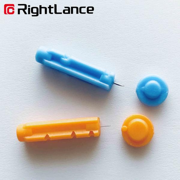 0.37mm 0.028kg Rightlance Disposable Sterlie Blood Lancet