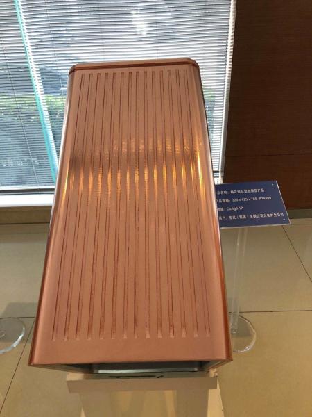 OEM Shape Copper Mould Tube Cu-AG Material Single taper 1.77kg