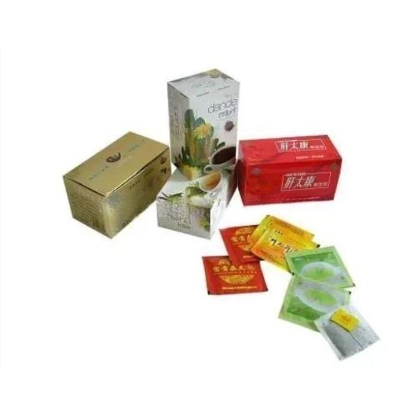 DXDC15G Нержавеющая сталь Чайные пакеты упаковочная машина 105±5пакетов/мин AC 380V/220V 304 Нержавеющая сталь