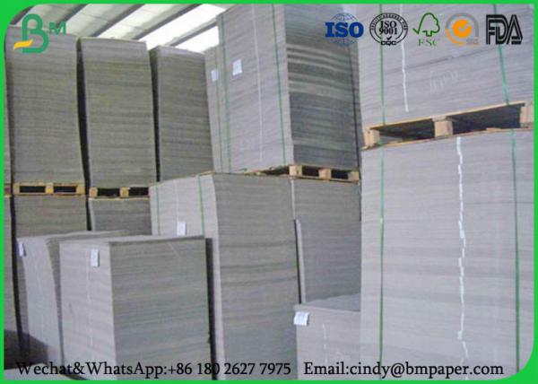 Grey Back Duplex Board de superfície liso 200gsn - 450gsm para a capa do livro da capa dura
