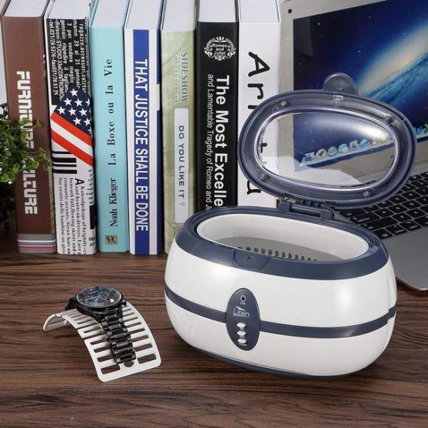 Energy Saving Ultrasonic Glasses Cleaner Small Size 3 Mins Auto Shut Off