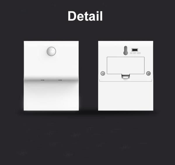 3M Sensing 80*23*100mm Battery Operated Motion Sensor Light 3XAAA Power