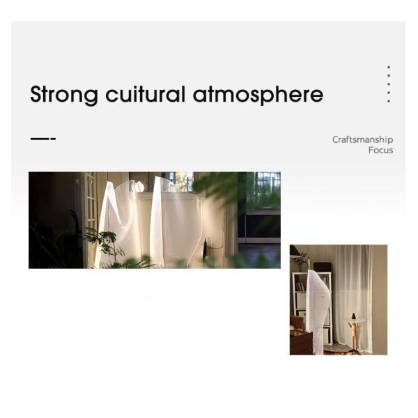 Постмодернистская простая в форме Особенн лампа пола лампы пола газеты акриловая для исследования гостиницы ухода за больным спальни