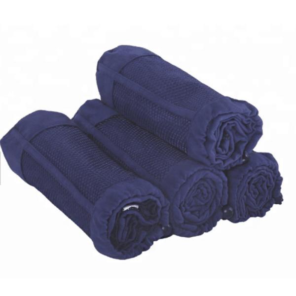 Toalla de encargo al por mayor del ante de la microfibra de los deportes del gimnasio con Mesh Bag