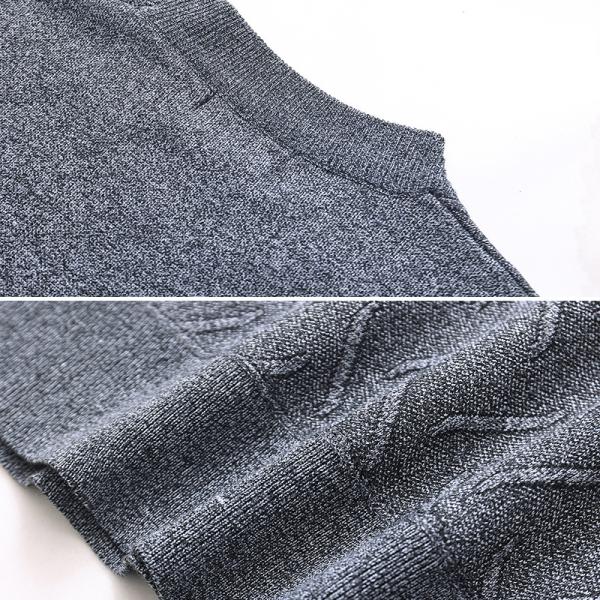 Рукав свитера 12GG зимы толстый средний достигший возраста выровнянный ваткой простой длинный вяжет