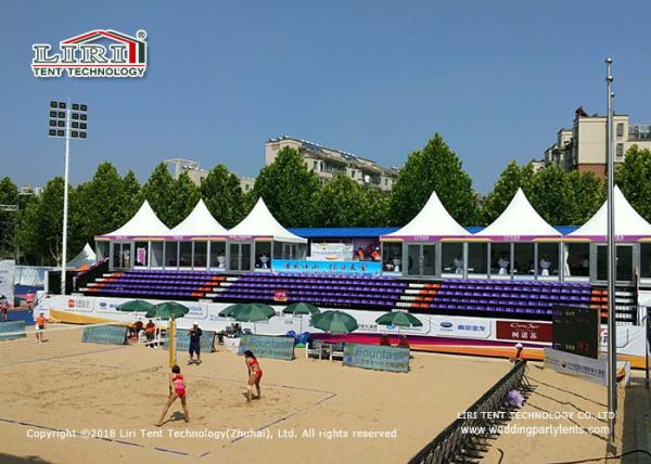 3x3m Aluminum Frame Gazebo Canopy Tent With Plain White Pvc Sidewalls