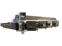 Máquina de cozinha a vapor de camarão estável de 1000 kg, linha de cozinha de camarão multifunção