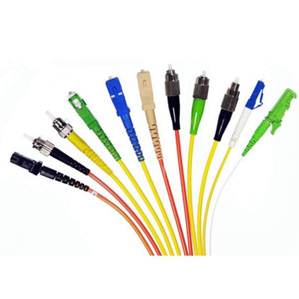 SC / APC Single Mode Fiber Optic Pigtail Simplex  / Duplex Cord Type OEM