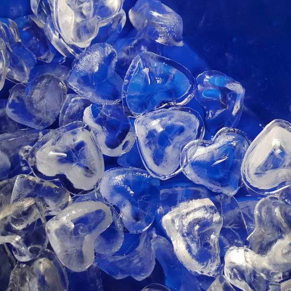 ICH-120P Hot Sale Commercial Heart Shape Ice Maker Machine Stainless Steel Ice Making Machine 60 Kgs Per Day