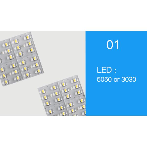 50016h Courtyard 101lm/W 3030 Dusk To Dawn Led Light For Garden Road