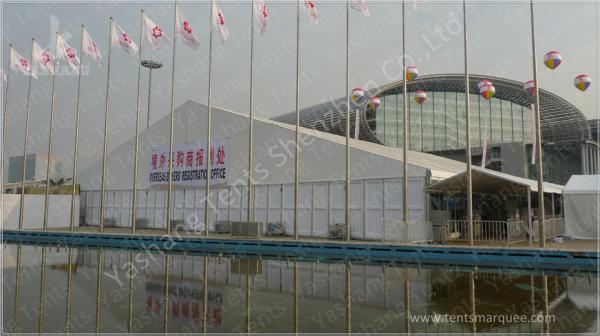 Big Solid ABS Wall Aluminium Frame Marquee Commercial Renting Tents For Events