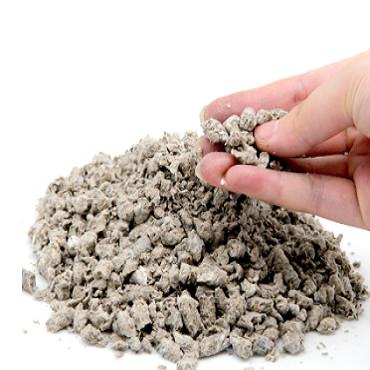 Material de isolamento térmico de alta resistência Fibra de celulose lignina para jornais obsoletos