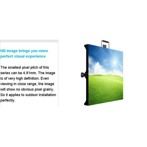 ультра тонкий шкаф приведенный занавеса ультра HD P4.81 500 x500mm предпосылки этапа 3840Hz для видео- точек стены 43222