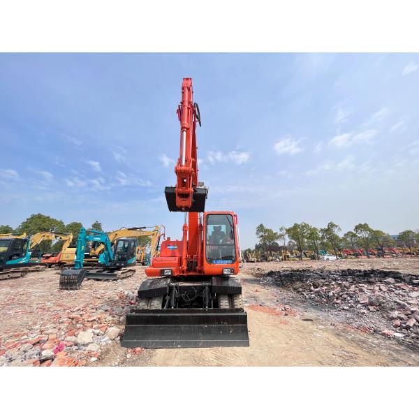 Used Doosan DH150W-7 Excavator Original Japan  Industrial WHEEL Excavator For Family , Hydraulic , Second Hand