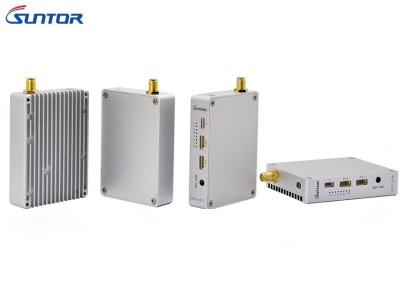 Completamente - consumo Nlos do atraso sem fio frente e verso do transmissor zero dos dados COFDM 2km baixo