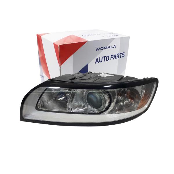 Womala 31299585 Left Halogen Headlamp for S40 2004 2011 Easy Install