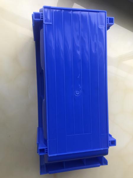 Workshop Hanging Box Plastic Container Tool Spare Parts Storage Bins Shelves Injection Stackable Rack Divisible Organizer