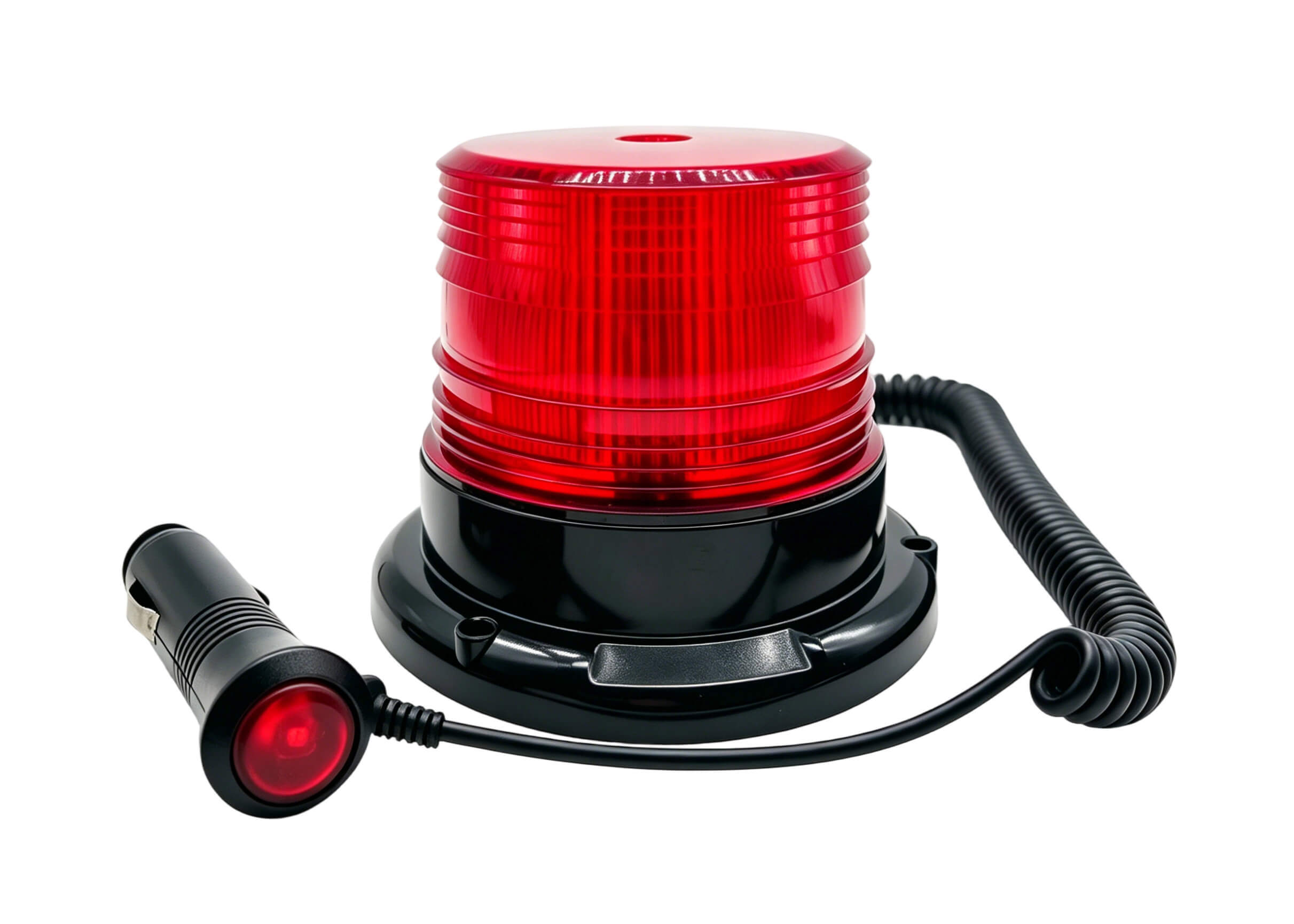 RD-216 Red Magnetic Beacon Light Signal Alarm Warning Flashing Light 12/24V