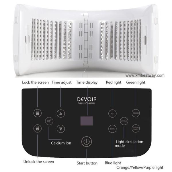 7 Colors PDT LED Light Therapy Machine Phototherapy Light Machine For Facial Skin Whitening