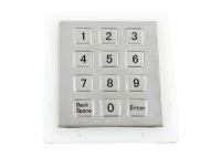 Caráteres de disposição opcionais montados das chaves do teclado numérico numérico do computador das chaves 3*4 painel liso