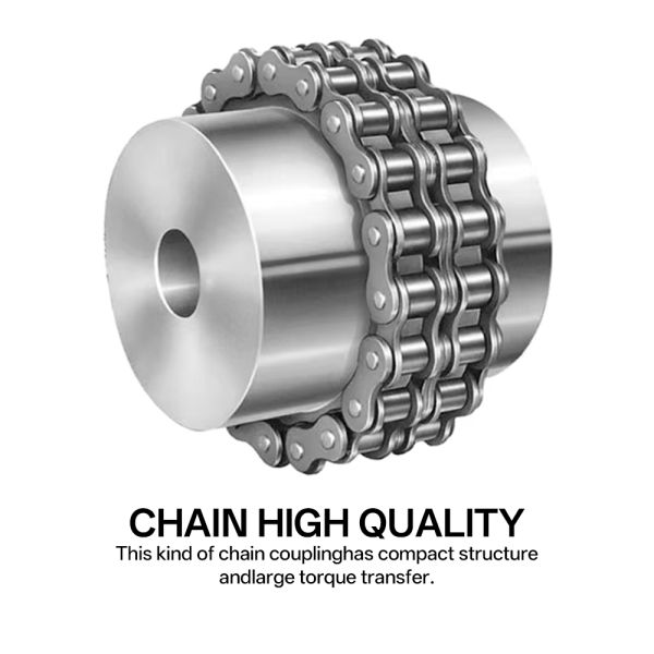 Custom High-Speed Wear-Resistant and Corrosion-Resistant Heavy-Duty Chain Coupling for Mining and Metallurgical Equipment