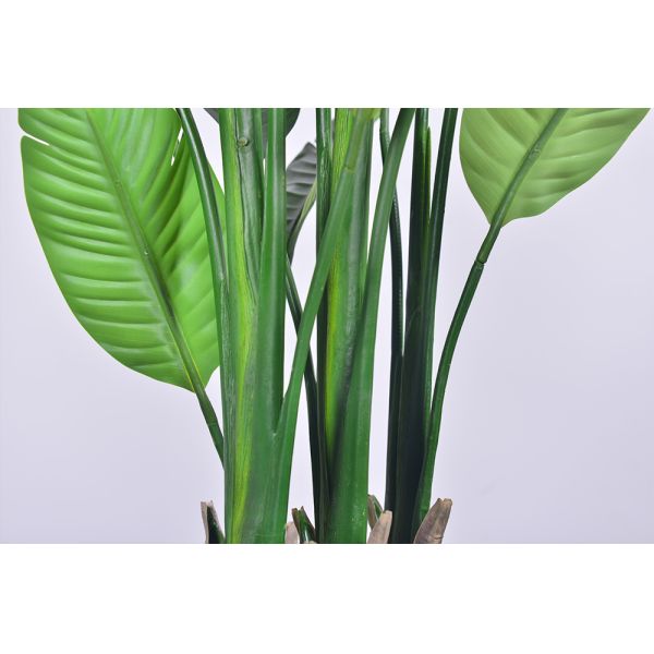 High Quality Real Touch Leaves Artificial Plant Strelitzia Nicolai Fire Resistant Faux Bird of Paradise for Indoor and Outdoor
