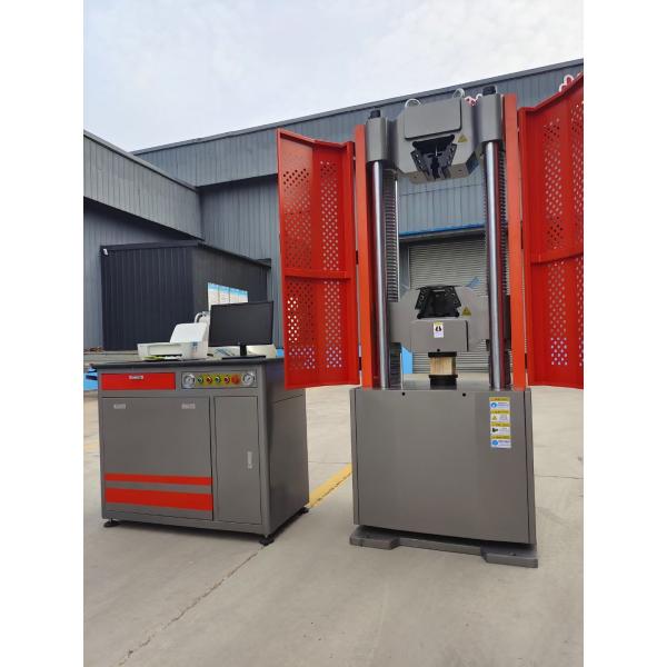 機械600KNサーボ油圧鋼鉄Rebarの自在継手の試験機