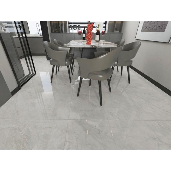 1000x1000mm Antiderrapante resistente a los ácidos gris interior de suelo de porcelana glaseada pulida azulejos para cocina y apartamento