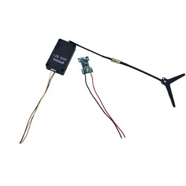 1.2GHZ 9CH Drone FPV VTX Video Transmitter 1040MHz-1400MHz For Versatile