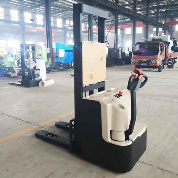 3m Mast 2Ton Electric Walkie Stacker Warehouse Fully Powered Stackers