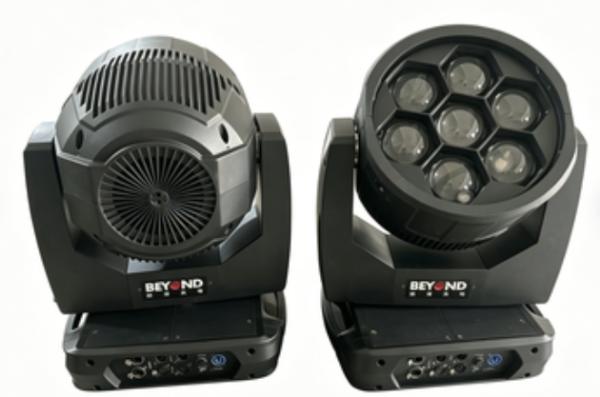 7x60W RGBW 4-in-1 LED Moving Head Light — Professional Stage Lighting for Events, Concerts, and Theaters