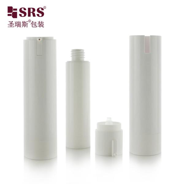 30 ml 50 ml Loção Cosmética Vazia Sério de Personalização Bottle de Bomba sem Ar Substituivel 15 ml