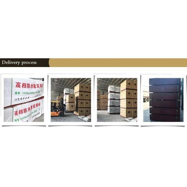 Table Co2 Acrylic Paper Film Faced Plywood For Industrial Warehouse Floors