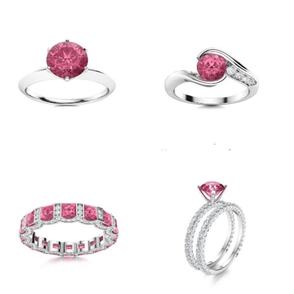 Коралловый / Розовый Розовый Сапфир сырой / Рофгем Кристалл Лаборатория Сделана для ювелирных аксессуаров