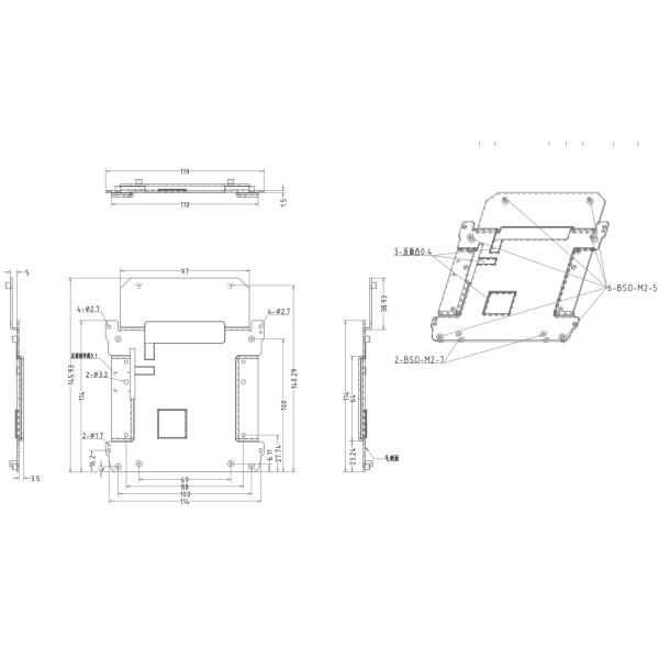 AL1060 оборудование для поддержки материнской платы с пломбирующим нитетом из чистого алюминия