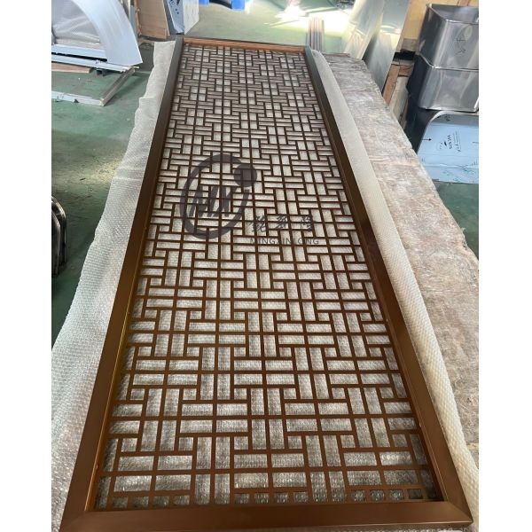 High-End Stainless Steel Custom Room Divider